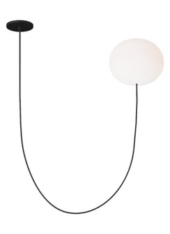 Helium Large 1 Light Chandelier (7355|PBCH36527OPB)