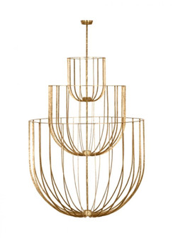 Sanchi Grande Three Tier Chandelier (7355|SLCH32927PAB)