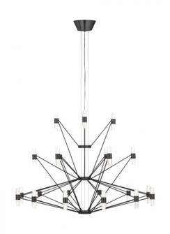 Lassell Three Tier Tall X-Large Chandelier (7355|SLCH24627BZ)