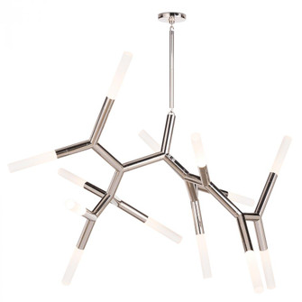 Regina Andrew Traveler Chandelier Large (Polished Nickel) (5533|16-1412PN)