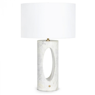 Regina Andrew Portia Marble Table Lamp (White) (5533|13-1637WT)