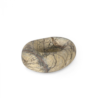 Regina Andrew Lagoon Marble Bowl (Brown) (5533|20-1583BRN)