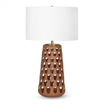 Kelvin Ceramic Table Lamp (Terra Cotta) (5533|13-1641TC)