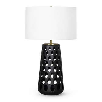 Kelvin Ceramic Table Lamp (Black) (5533|13-1641BLK)