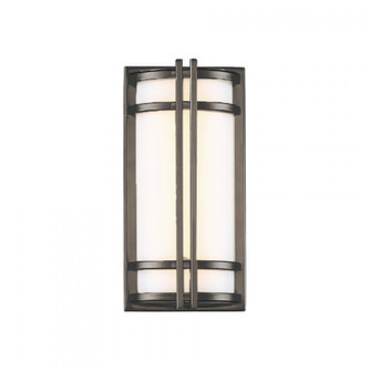 Skyscraper Outdoor Wall Sconce Light (3612|WS-W68612-35-BZ)