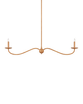 Saxon Linear Tan Chandelier (92|9000-1127)