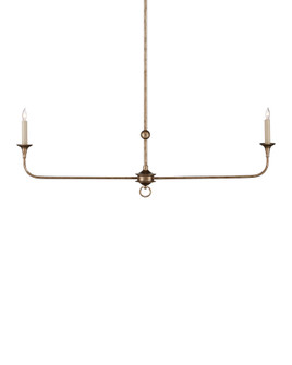 Nottaway Linear Bronze Chandelier (92|9000-1128)