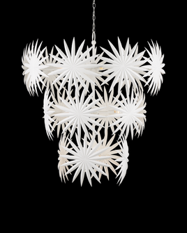 Bismarkia Large White Chandelier (92|9000-1114)