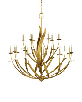 Menefee Large Gold Chandelier (92|9000-1107)