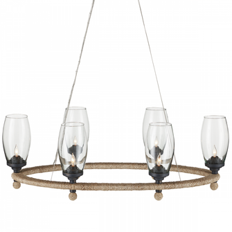 Hightider Glass Oval Chandelier (92|9000-1086)