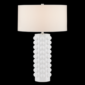 Cassandra White Table Lamp (92|6000-0870)