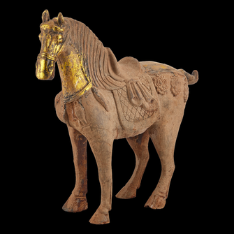 Tang Dynasty Iron Horse, Left (92|1200-0847)