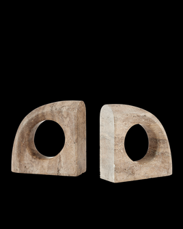 Russo Travertine Object Set of 2 (92|1200-0816)