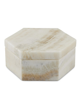 Arco Natural Onyx Hexagon Box (92|1200-0801)