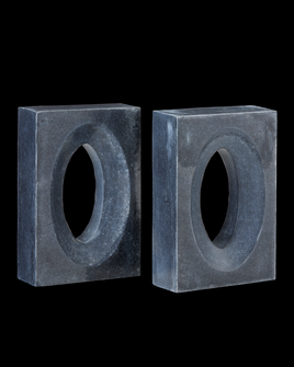 Demi Black Bookends Set of 2 (92|1200-0775)