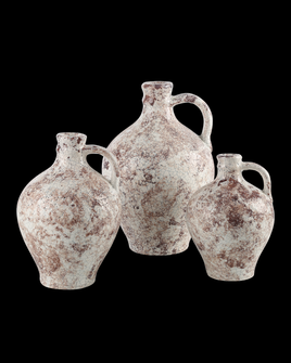 Marne Brown & Off-White Demijohn Set of 3 (92|1200-0716)