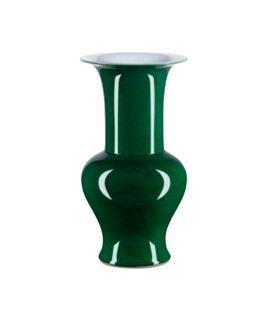 Imperial Green Corolla Vase (92|1200-0696)