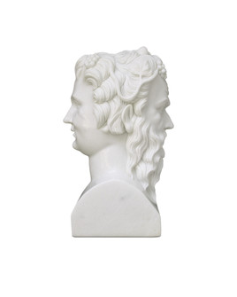 Hector Marble Bust Sculpture (92|1200-0665)