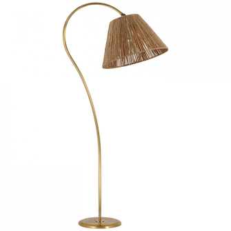 Dume Large Arched Floor Lamp (279|AL 1060HAB-NAB)
