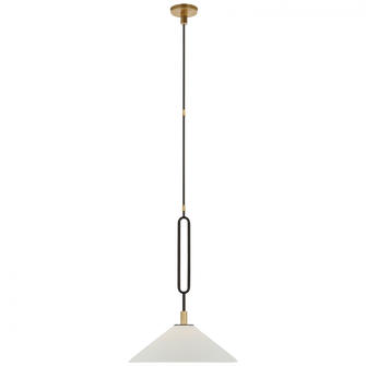 Argo 19'' Pendant (279|RB 5061WI/AB-BSQ)