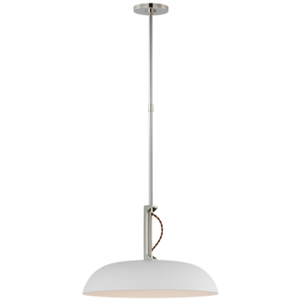 Cyrus 19'' Pendant (279|AL 5040PN/WHT-WG)