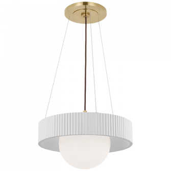 Arena 18'' Ring and Globe Chandelier (279|WS 5000HAB/WHT-WG)