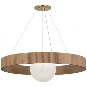 Arena 53'' Ring and Globe Chandelier (279|WS 5002HAB/NO-WG)