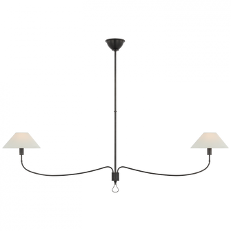 Griffin Grande Linear Chandelier (279|AL 5010BZ/CHC-L)