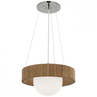 Arena 18'' Ring and Globe Chandelier (279|WS 5000PN/NO-WG)