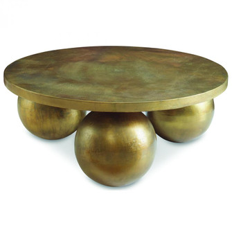 Uttermost Triplet Antique Brass Coffee Table (85|26000)
