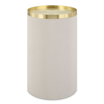Uttermost Circuit Brass & White Accent Table (85|22991)