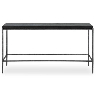 Uttermost Crescendo Black Concrete Console Table (85|22969)