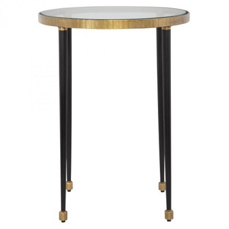 Uttermost Stiletto Antique Gold Side Table (85|22965)