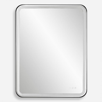 Uttermost Crofton Lighted Black Large Mirror (85|09946)