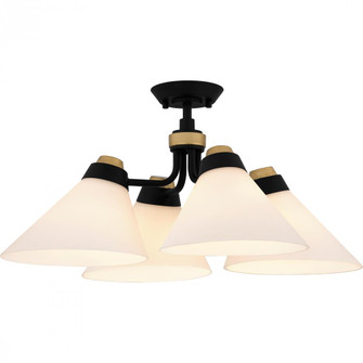 Quoizel Semi-Flush Mount (26|QSF6218MBK)