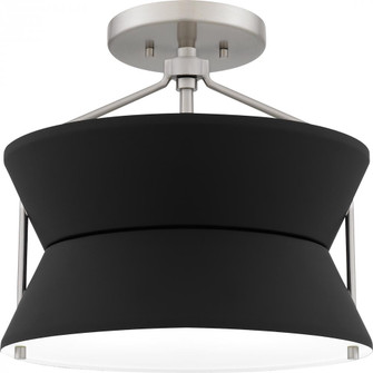 Nira 2-Light Brushed Nickel Semi-Flush Mount Light (26|QSF6166BN)