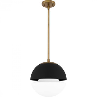 Marley 1-Light Weathered Brass Pendant Light (26|QPP6191WS)