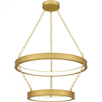 Ozara Integrated LED Antique Brass Pendant Light (26|PCOZA2827A)