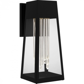 Guinn Integrated LED Matte Black Outdoor Wall Lantern (26|GIN8407MBK)