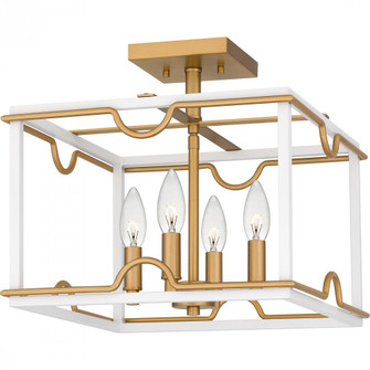 Brinkman Semi-Flush Mount (26|BNK1714W)