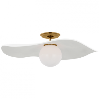 Mahalo 22'' Semi-Flush Mount (279|WS 4040HAB-WHT)