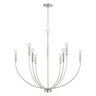 8-Light Chandelier in Brushed Nickel (42|452191BN)