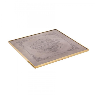 Etched Metal Table Chateau Square - TOP (91|TABLE002-TOP)