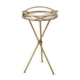 Nasso Accent Table - Brass (91|S0035-11197)