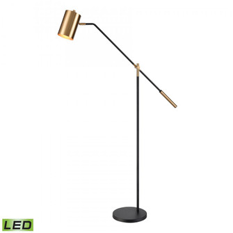 Oliver Avenue 64'' High 1-Light Floor Lamp - Matte Black - Includes LED Bulb (91|S0019-9565-LED)