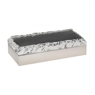 Cogar Box - Rectangular Polished Nickel (91|H0897-10977)