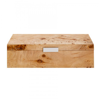 Caleb Box - Rectangular Bleached Burl (91|H0897-10962)