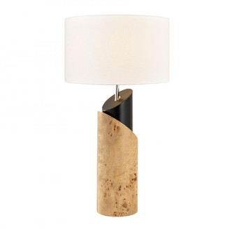 Kincaid 29.5'' High 1-Light Table Lamp - Natural Burl - Includes LED Bulb (91|H0809-11134-LED)