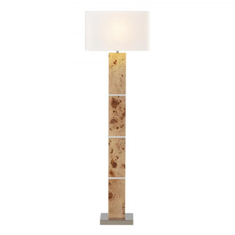 Cahill 63'' High 1-Light Floor Lamp - Natural Burl (91|H0809-11132)