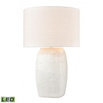 Abbeystead 23'' High 1-Light Table Lamp - White - Includes LED Bulb (91|H019-7255-LED)